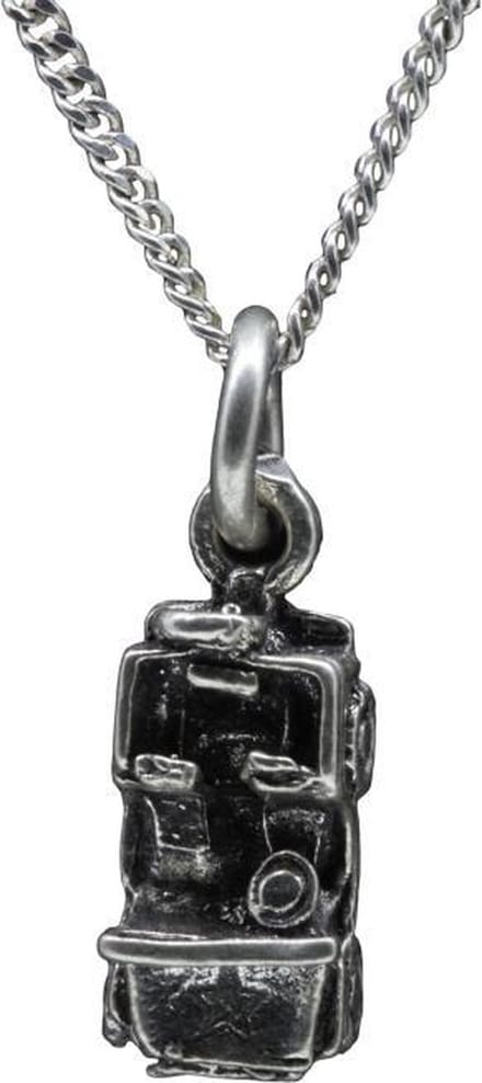 Zilveren Jeep detail ketting hanger