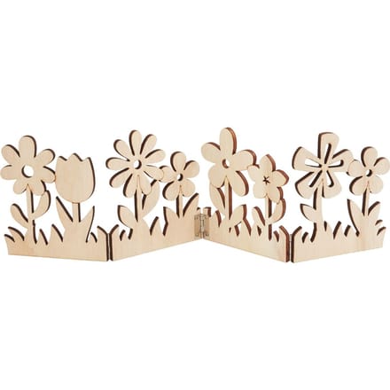 VBS Houten silhouet "Bloemen"