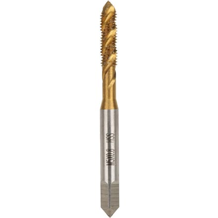 M5 Acier Rapide HSS Filetage Métrique Spiralé Main Taraud Bouchon Outil