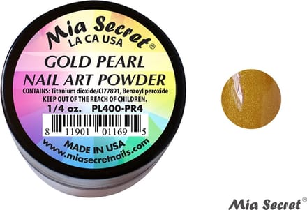 Pearl Acrylpoeder Gold