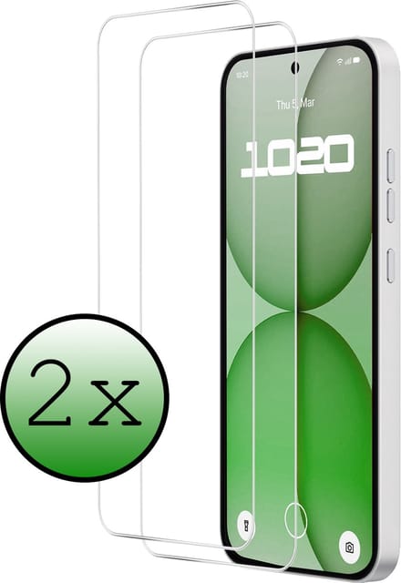 Screenprotector - 2 Stuks Geschikt voor Nothing Phone (4a) - Extra Sterk - Beschermglas - Gehard Glas - Tempered Glass - Screen Protector