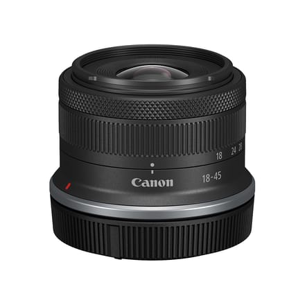 Canon RF-S 18-45mm F4.5-6.3 IS STM Zoomlens zwart