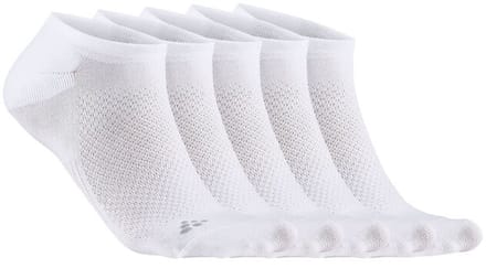 CRAFT ACTIVE FOOTIES 5-PACK Unisex Sportsokken - Wit