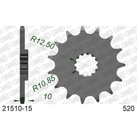 Tandwiel Afam 520 15 dents