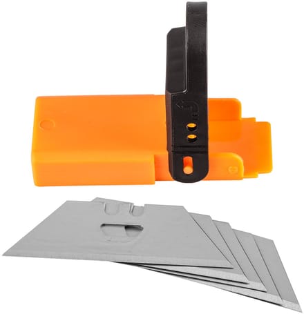 NEO TOOLS - Trapeziumvormige Vervangmessen - 5 stuks - 0,61 mm SK2