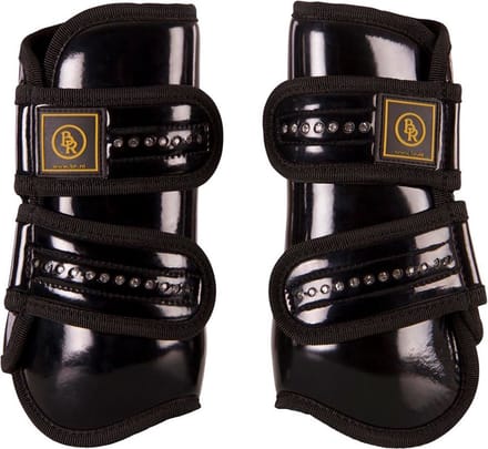 Lakleren paardenlaarzen met stras BR Equitation Pro Max