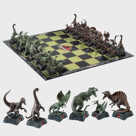 Noble Collection Universal - Bordspel - Jurassic Park Schaakset