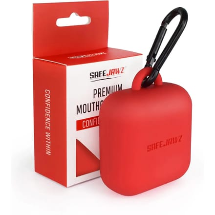 SafeJawz Premium Gebitsbeschermer Opbergdoosje - Rood