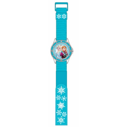 Frozen leertijdhorloge textielband klittenband