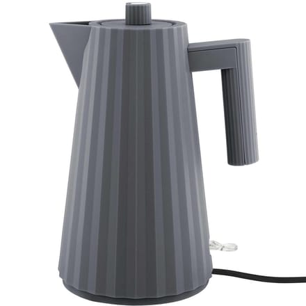 Alessi Plissé Waterkoker - 1,7L - Kunststof - Grijs