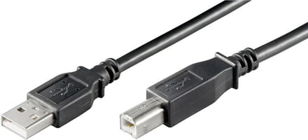 Goobay USB 2.0 Hi-Speed kabel, zwart