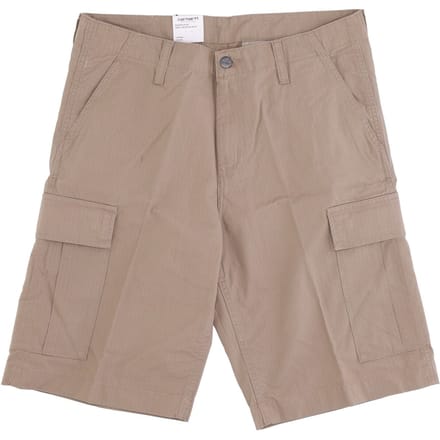Normale cargo-korte leren broek voor heren, gespoeld