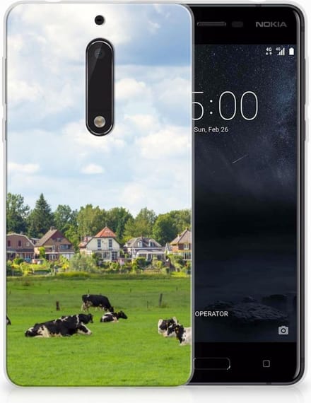 Nokia 5 TPU Hoesje Koeien