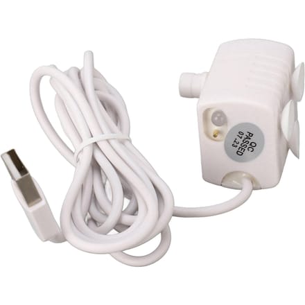 Huisdier Waterfontein Pomp Stil Voorkomt Drooglopen USB-voeding DC Borstelloze Motor Mini Kat Waterdispenser Pomp white