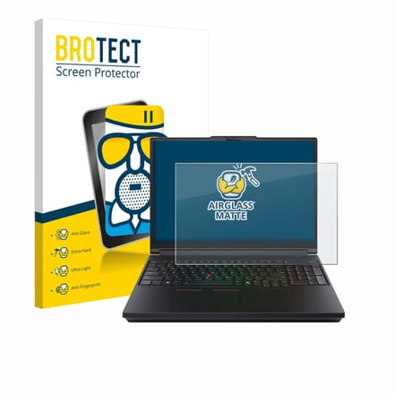 BROTECT - Screenprotector voor Lenovo ThinkPad P16 Gen 3 - Folie Beschermfolie Beschermglas matte