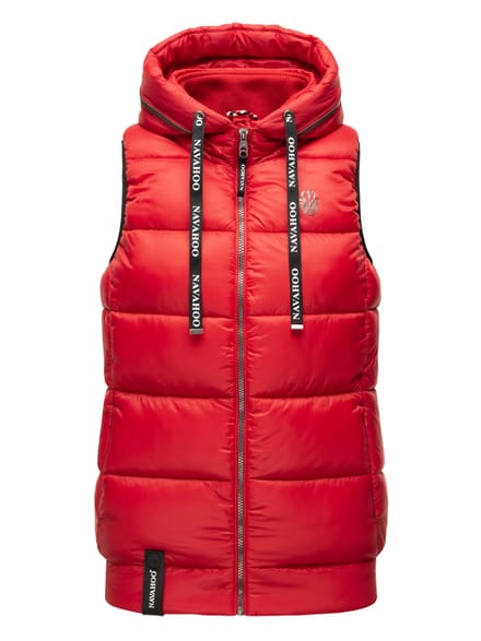 Navahoo Dames Gewatteerde Bodywarmer Kassidy – Licht & Modern met Capuchon