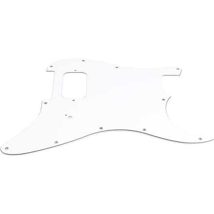 Plaque de protection pour guitare électrique Pick Guard PVC Accessoire d'instrument pour performance blanc