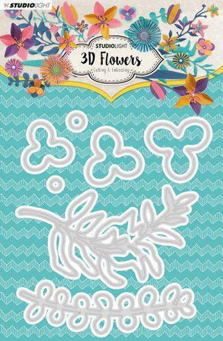 Studio Light Embossing Die Cut 3D Flower Dies nr. 179 STENCILSL179