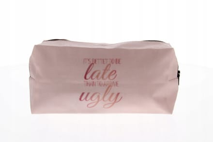 Inna Mark - Kleine Roze Toilettas - Rits - Zonder Label
