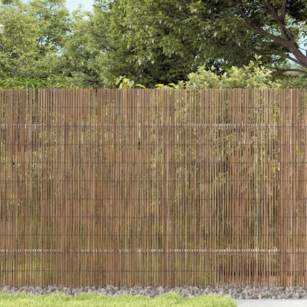 vidaXL - Tuinscherm - 400x100 - cm - riet