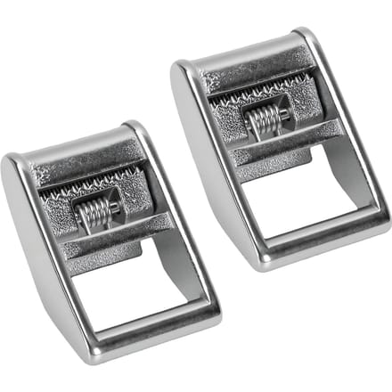 2 STuks Roestvrij Staal Cam Flap Gesp 25 mm Bandspanner Riem Sluiting Gesp voor Duikboot
