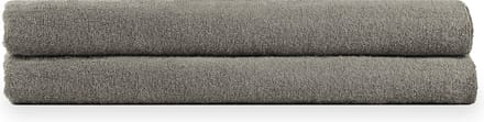 Blumtal Terry Handdoeken Set - 2 x Sauna Handdoek - 80 x 200 cm - Grijs