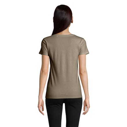 SOLS Dames/Dames Pioneer T-Shirt (Kaki Groen)