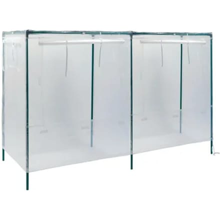 Vitavia Kweekbak Afdekking Rechthoek L Transparant Pe 55x88x105cm