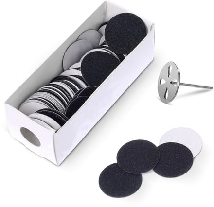 Dailygoods- Schuurschijf 25 mm - 100 stks Vervangbare Schuurpapier