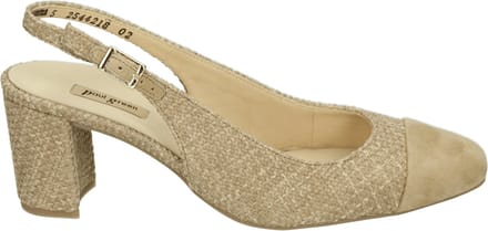 Paul Green - 6211 - Pumps - Kleur: Wit/beige - Maat: 38.5