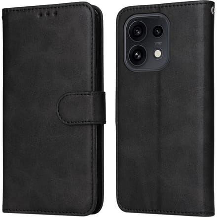 Comfycase OPPO Reno16 Pro 5G Bookcase Hoesje Zwart