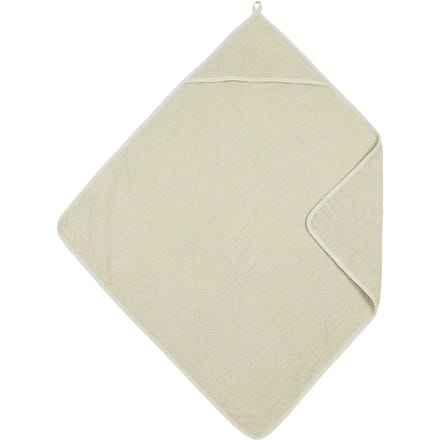 Meyco Baby Popcorn badcape - soft sand - 75x75cm