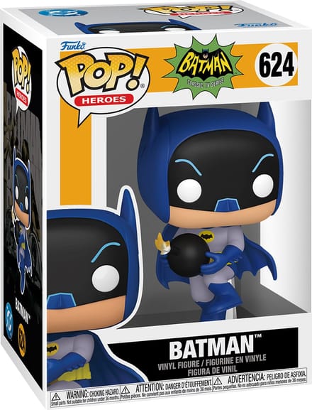 Funko! - Funko POP Vinyl Batman 66 S2 Batman w/Bomb - Figuur
