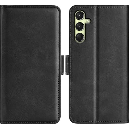 Comfycase Samsung Galaxy A16 Bookcase Hoesje Zwart