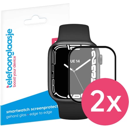 DuoPack: Apple Watch 7 screenprotector - 41mm