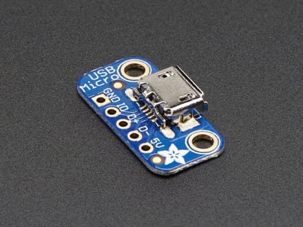 USB Micro-B Breakout Board van Adafruit 1833
