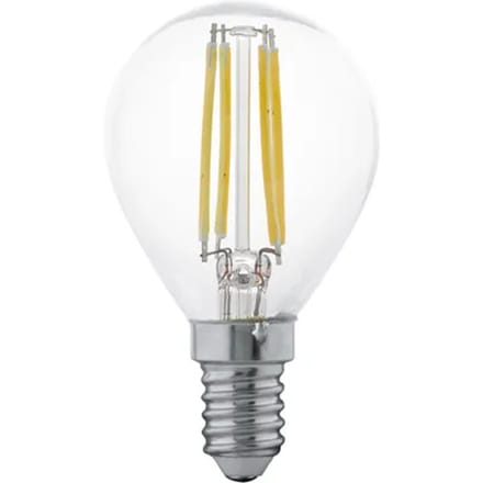 Eglo Ledfilamentlamp Peertje - D4,5cm - Warm Wit - E14 - 4w