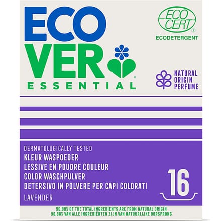 Ecover Essential Color Waspoeder Lavendel - 1200 g