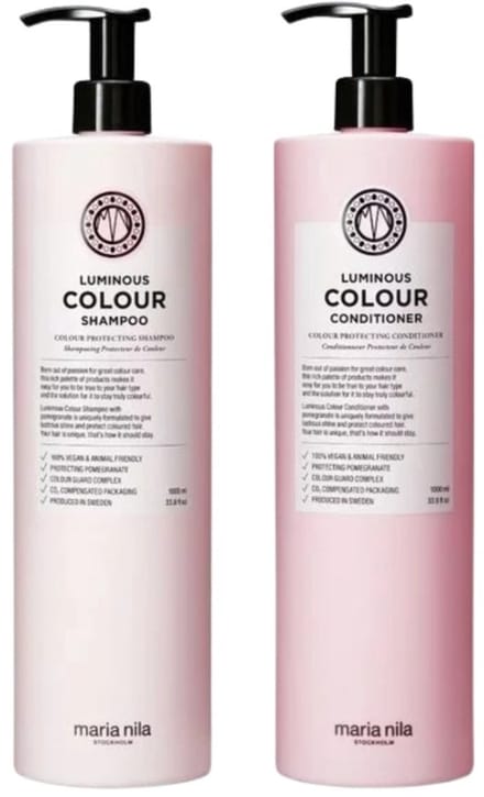 Maria Nila - Luminous Colour Care Set XL - 2x1000ml