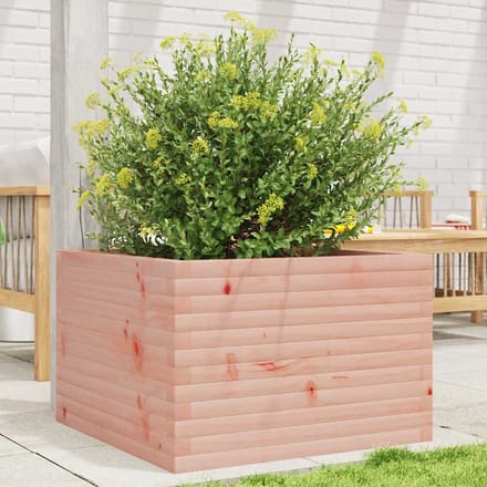 vidaXL - Plantenbak - 70x70x45,5 - cm - massief - douglashout