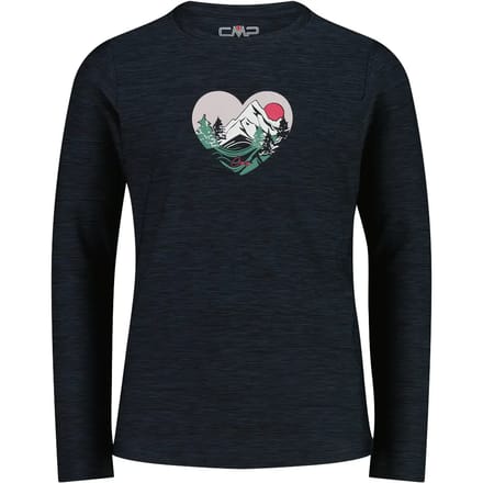 Meisjes-T-shirt met lange mouwen CMP