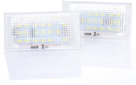 Modecar Serie - LED Kentekenverlichting - 2 Deurs Coupe - BMW E46 1998-2003