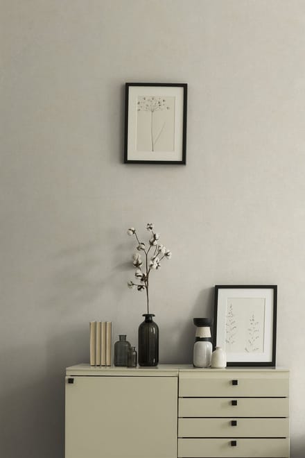 STRUCTUUR BEHANG | Basic - creme wit - A.S. Création New Walls "Livingwalls"