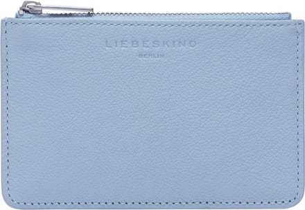 LIEBESKIND BERLIN Leren Kaarthouder Classics Harris Star Cardholder Breath Lichtblauw