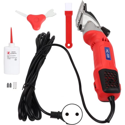 Professionele Elektrische Boerderij Schapen Geiten Scheermachine Wol Scheren Mes Verzorging Tondeuse red