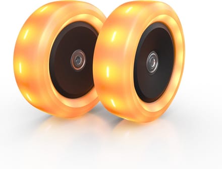 BERG Nexo Kinderstep LED wielen - Oranje