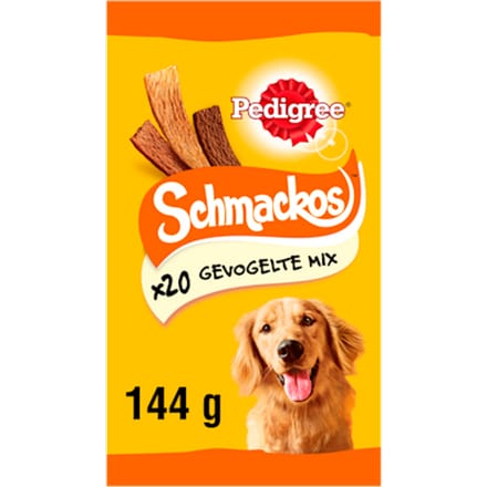 Schmackos hondensnacks gevogelte