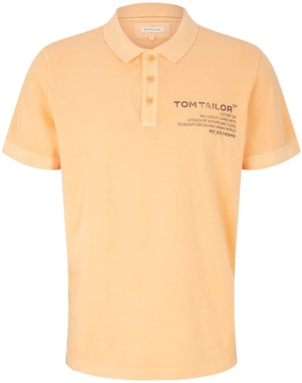 Tom Tailor - Polo - Maat S - Mannen - 22225 washed ou - katoen