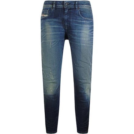 Diesel Heren 1979 Sleeker-R Denim Jeans (Blauw)