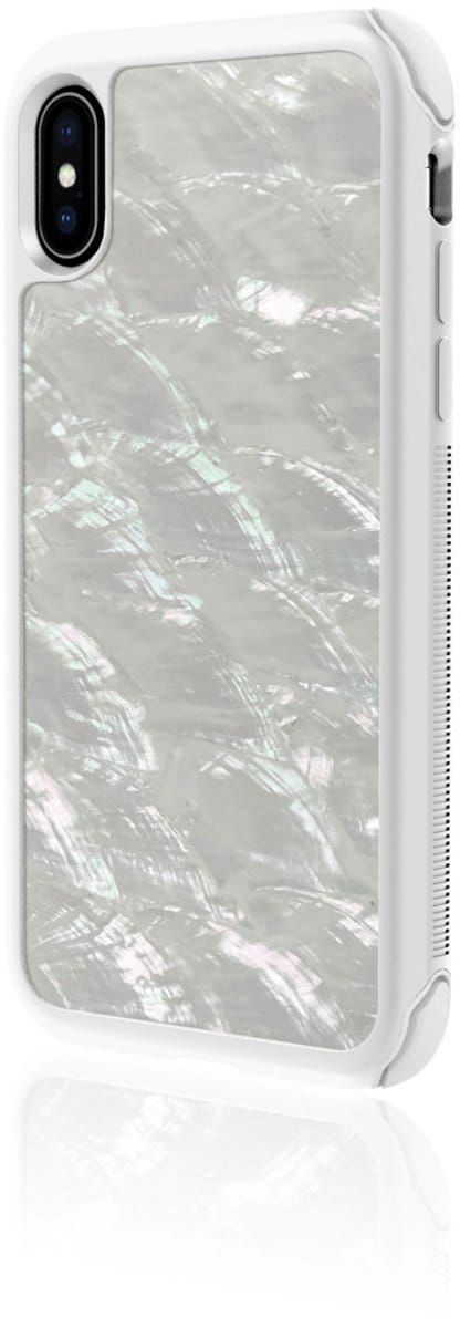 Hama Tough Pearl mobiele telefoon behuizingen 14,7 cm (5.8") Hoes Parel, Wit